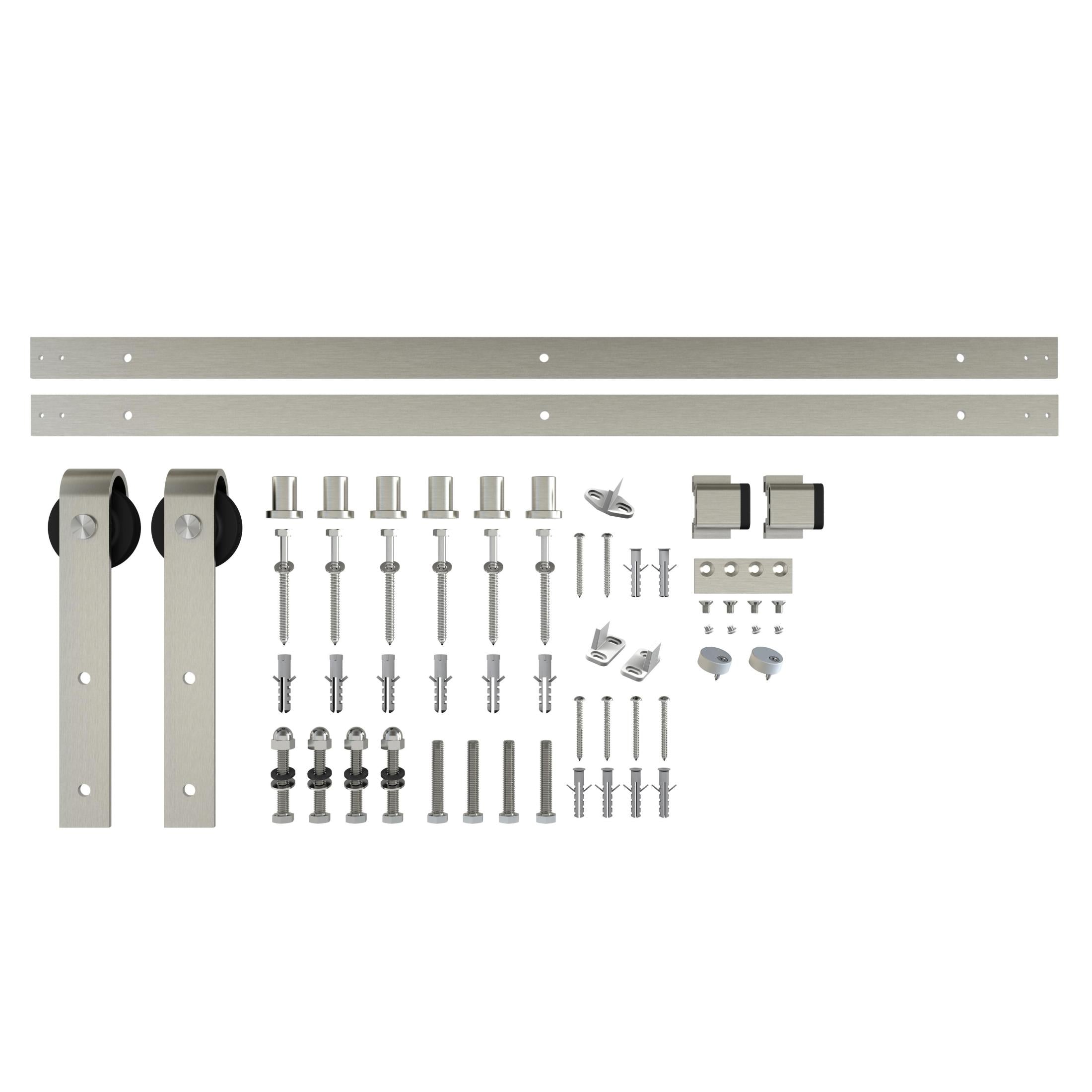 Barn Strap Style Sliding Door Hardware Set