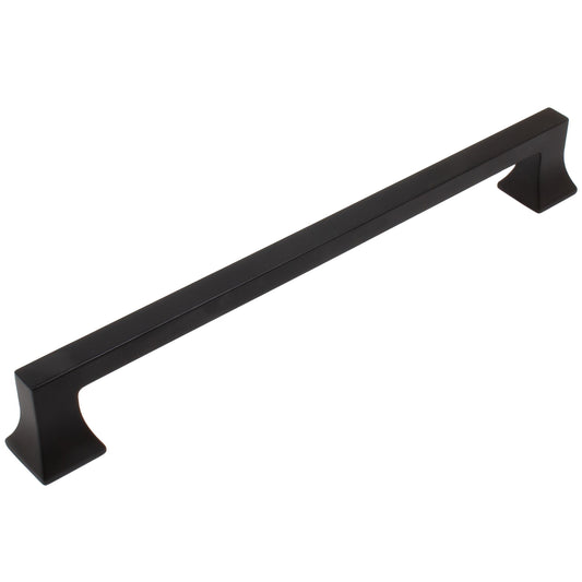Stone Harbor Hardware Livingstone Cabinet Pull, 192 Millimeters, Matte Black