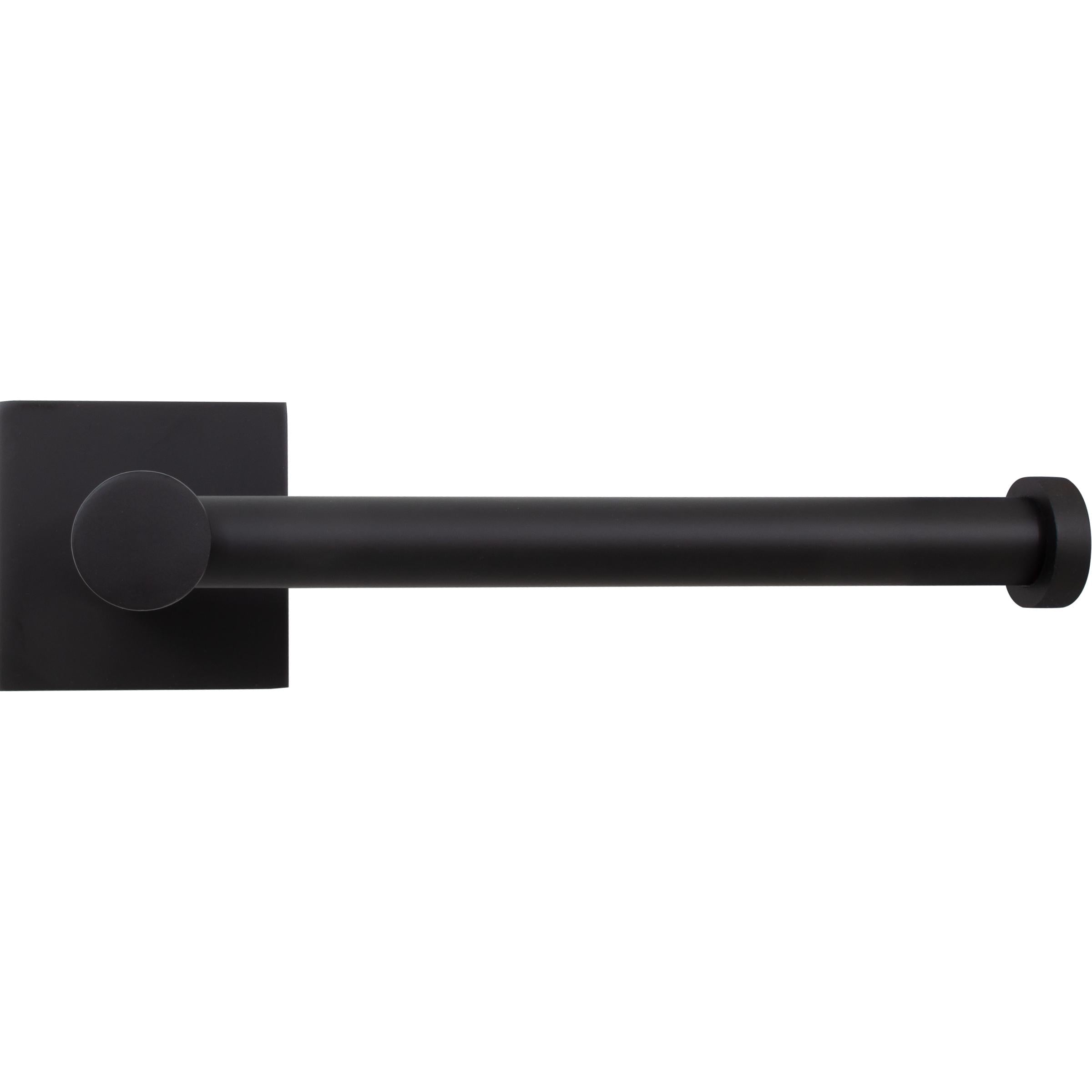 Stone Harbor Hardware Vienna Post Toilet Paper Holder, Matte Black