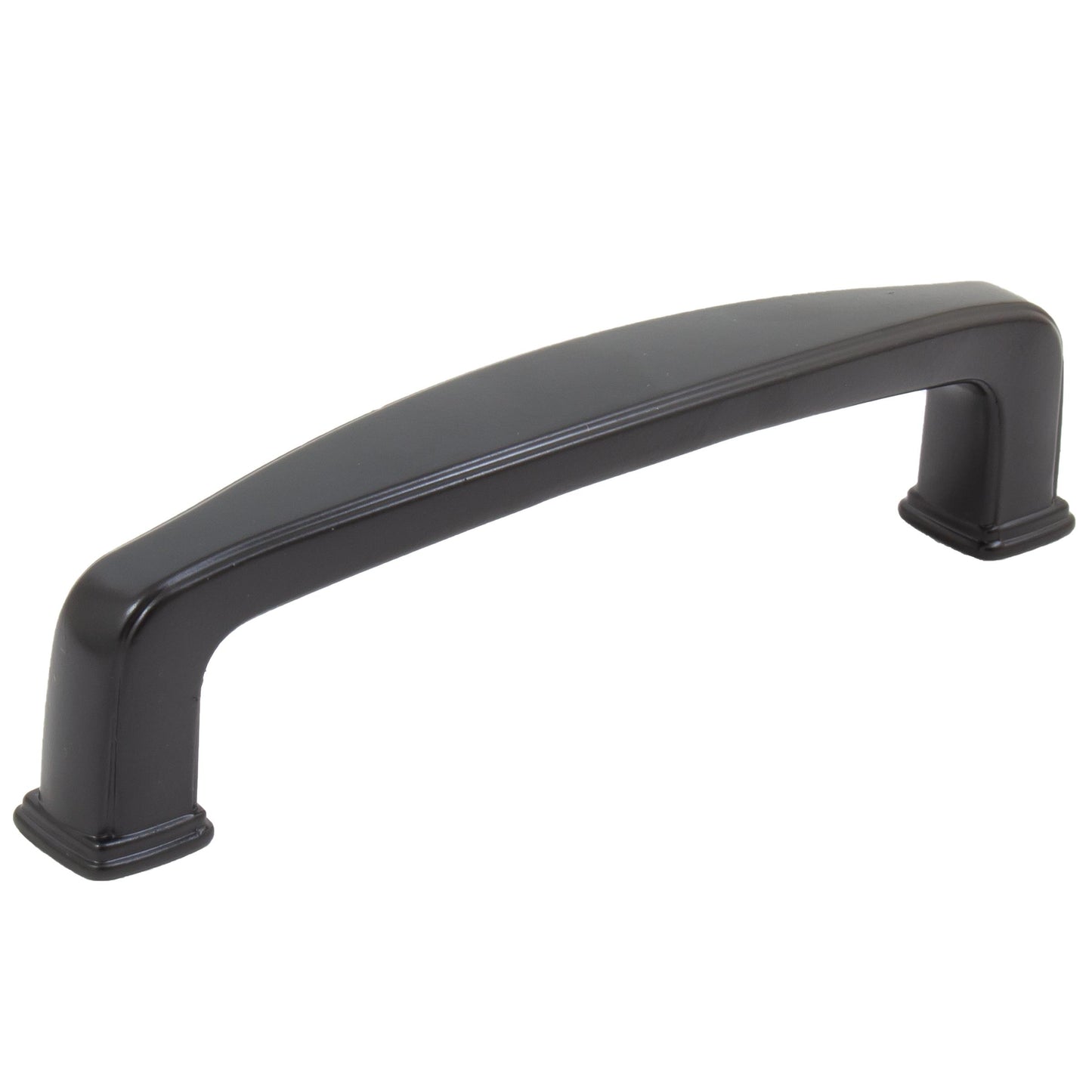 Stone Harbor Hardware Sherwood Cabinet Pull, 96 Millimeters, Matte Black