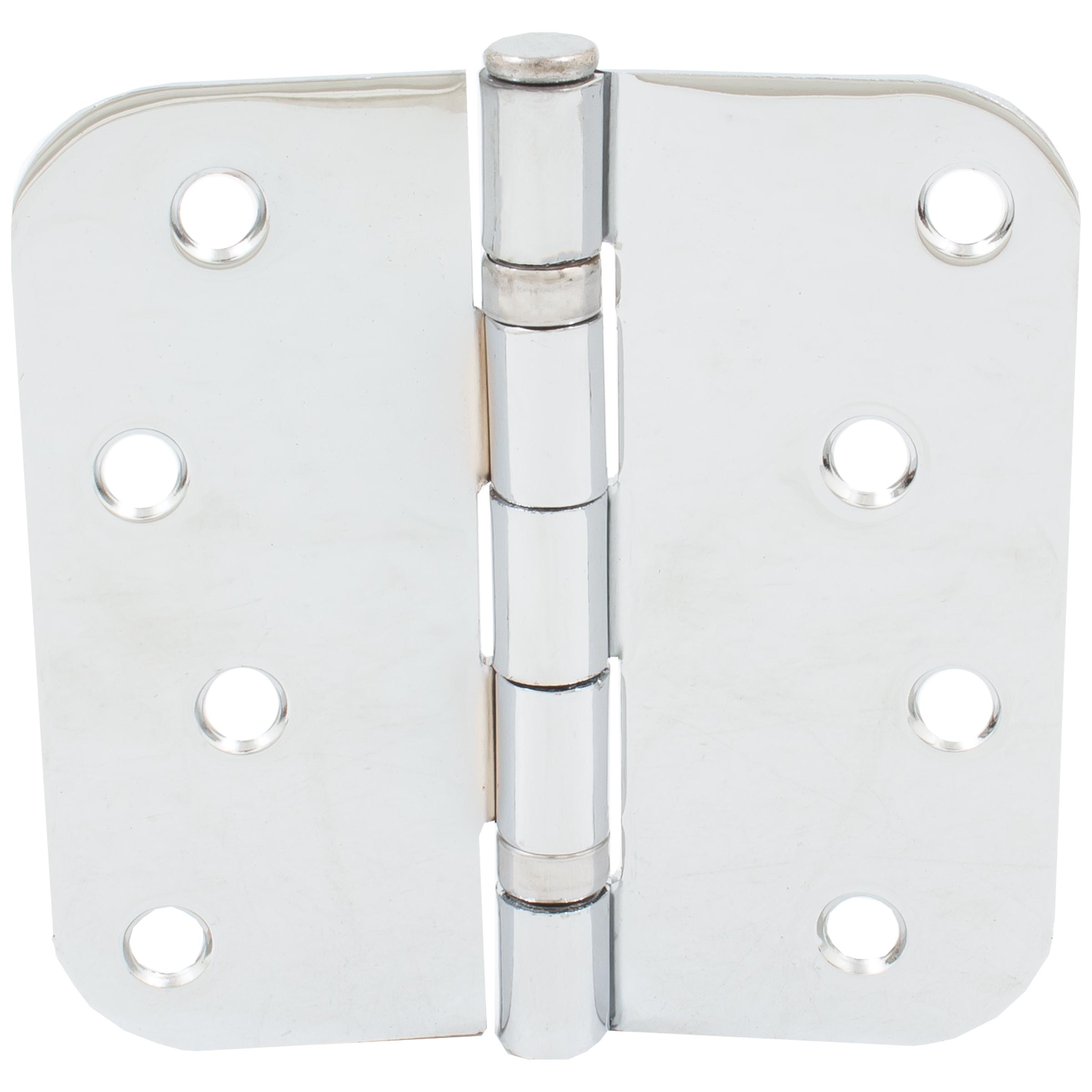 Ball Bearing Hinge, 4 Inches, 5/8" Radius Corner, Bulk Pack (100 Each)