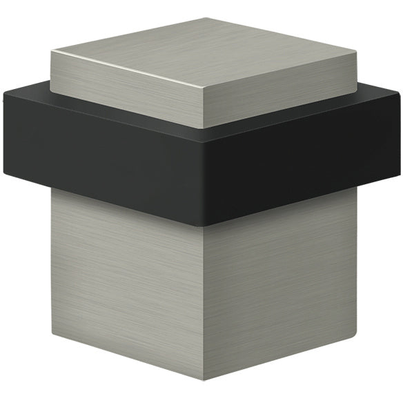 UFBS138U15 1-3/8" Square Floor Bumper - Satin Nickel