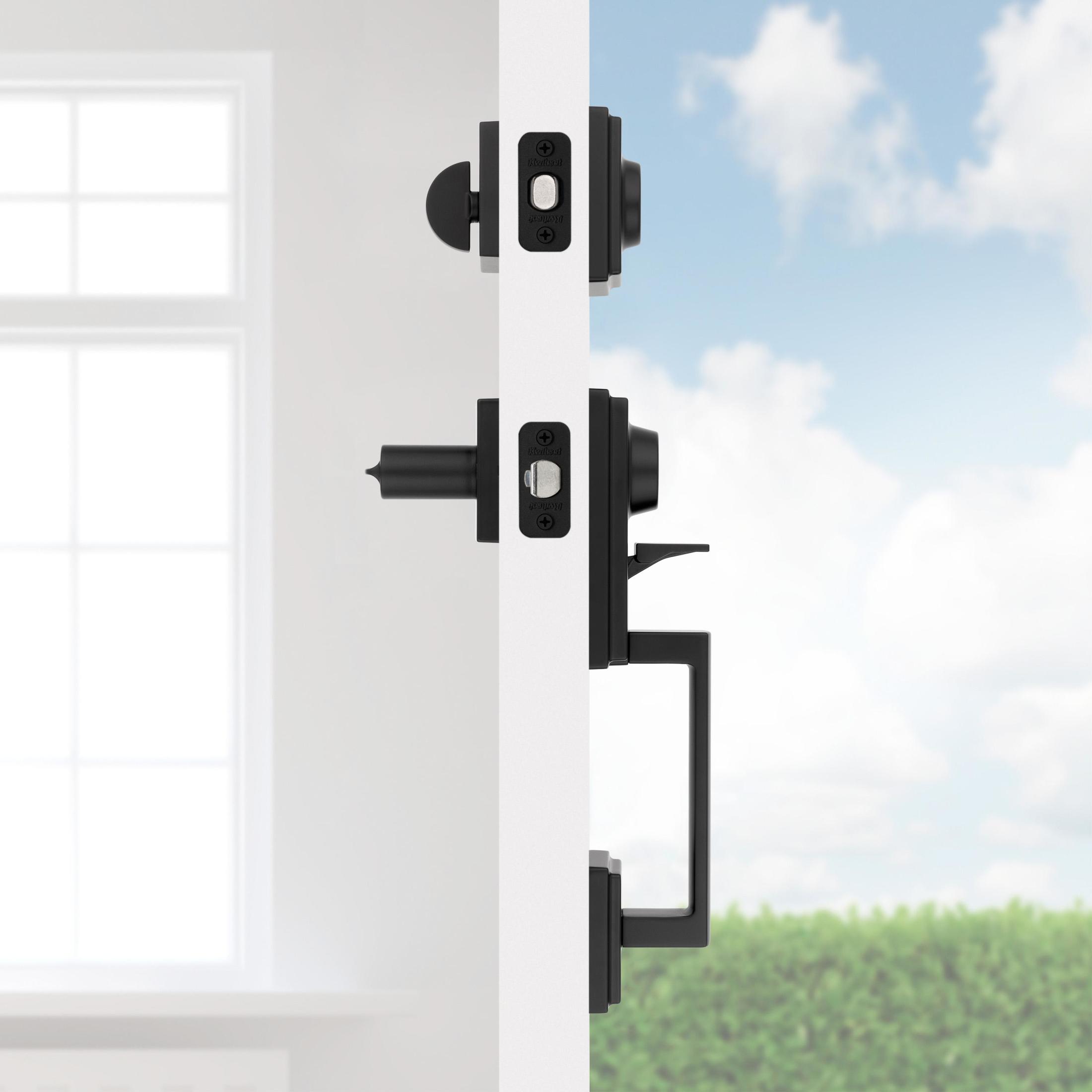 553PRHXHFL 514 SMT RBPP Peralta / Halifax Two Point Locking Handleset - Matte Black