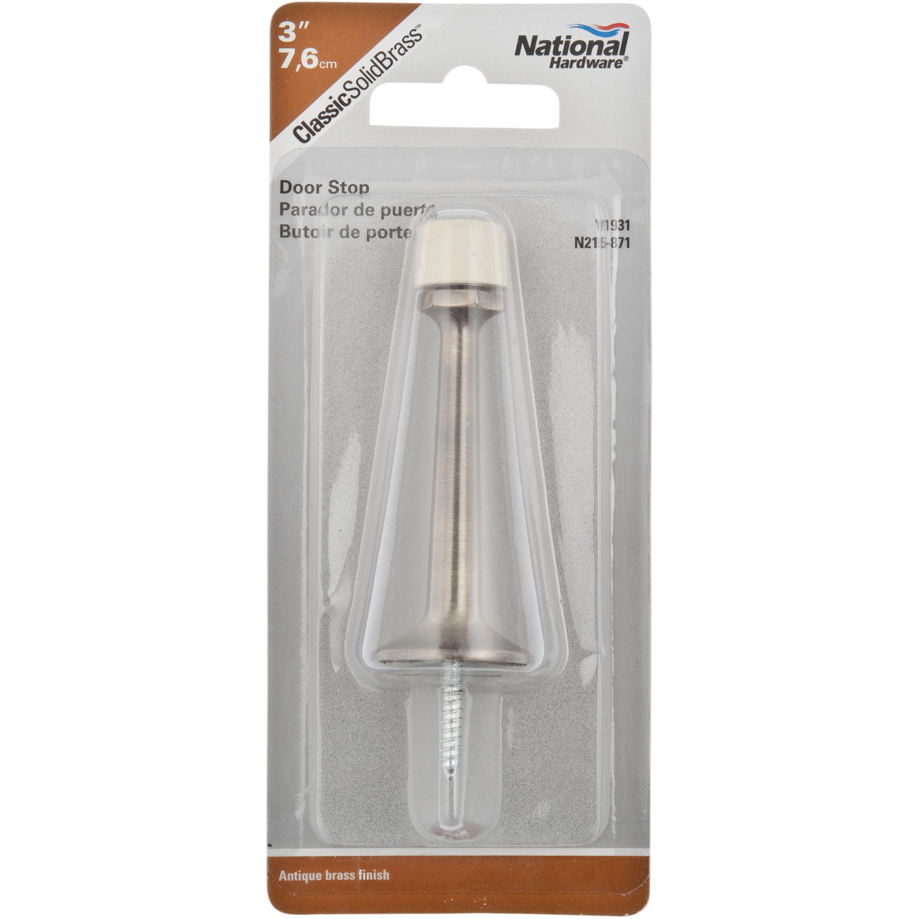 V1931 3" Rigid Door Stop - Antique Brass