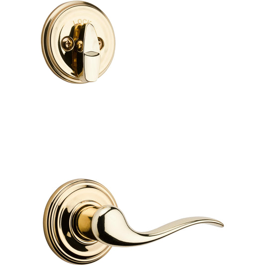 966TNL LH 3 UNIV Tustin Trim Pack for 687 / 800 Handlesets - Polished Brass