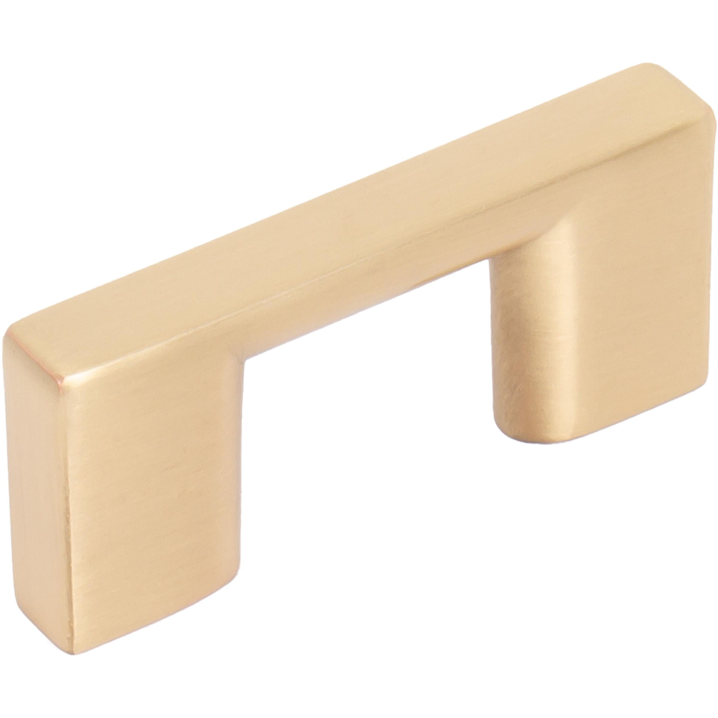 Stone Harbor Hardware Jetstream Cabinet Pull, 32 Millimeters, Satin Brass