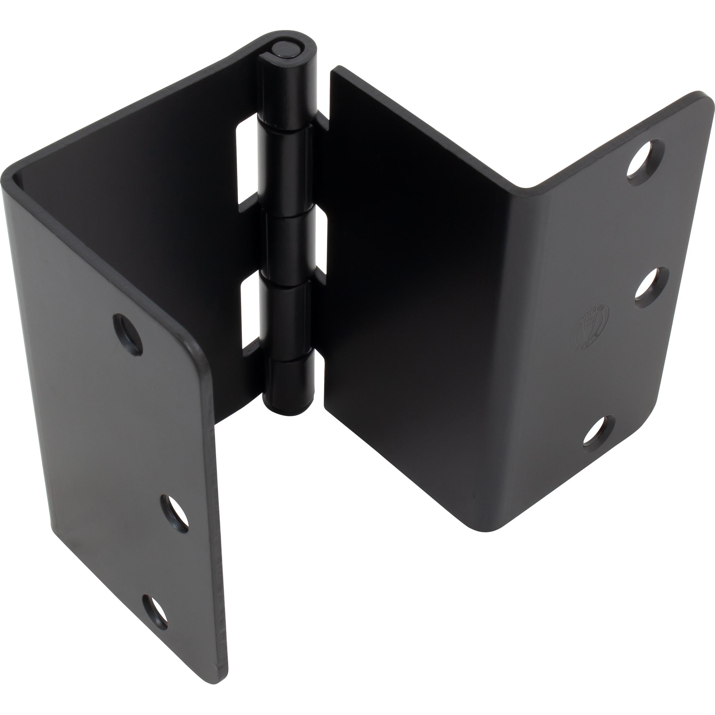 Swing Clear Offset Hinge, 3-1/2 Inches, 1/4" Radius Corner, Fits Doors 1-3/8" to 1-3/4" Thick, 2-Pack