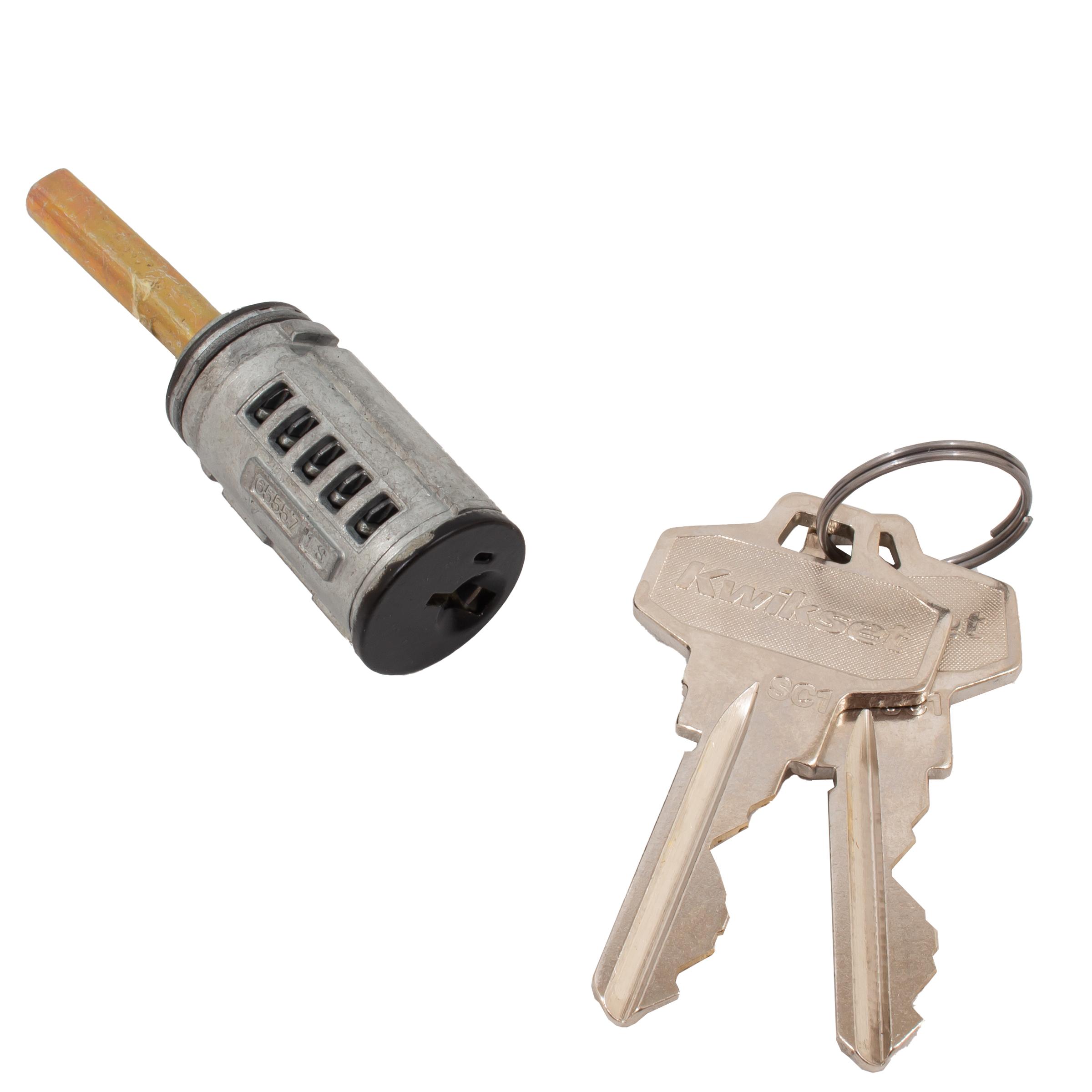 85173-001 SmartKey SC1 Cylinder for 258 Deadbolts and 818 Handlesets (68910) - Black