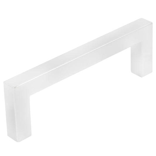 Stone Harbor Hardware Contemporary Square Cabinet Pull, 96 Millimeters, Zinc Base Material, Polished Chrome