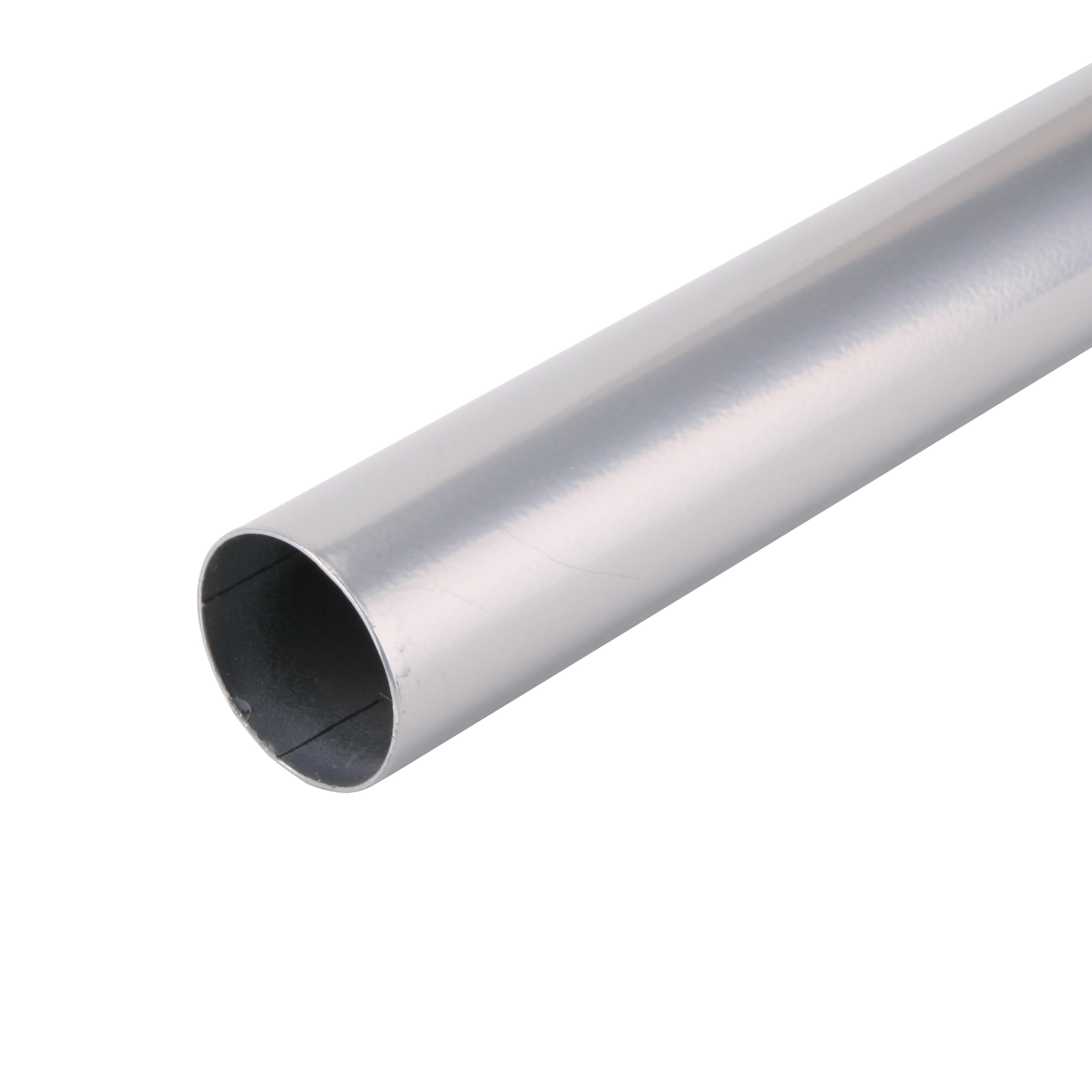 0018-6PM 6' Closet Pole - Platinum
