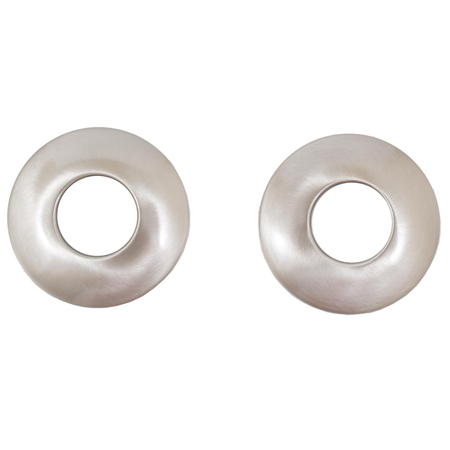 Shower Rod Flanges, Concealed Screws, Satin Stainless Steel by Stone Harbor Hardware