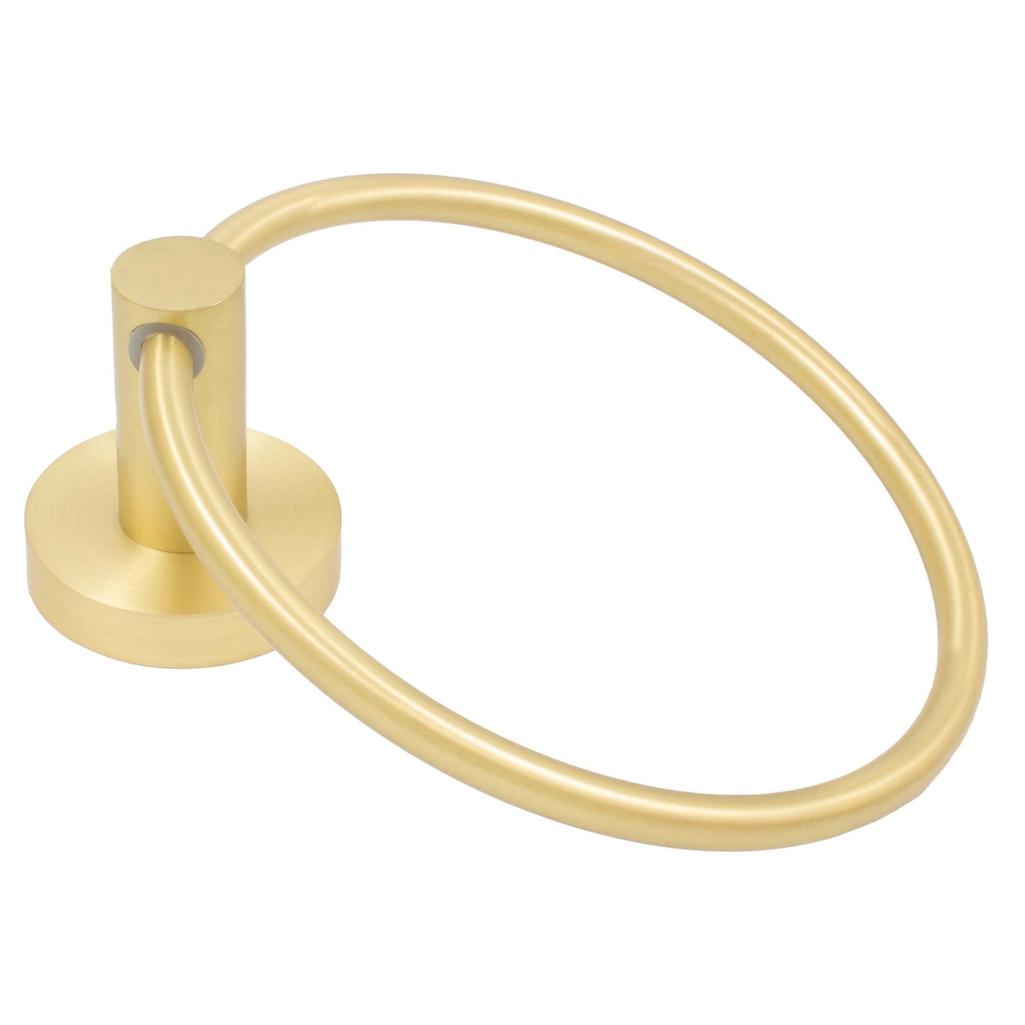 Stone Harbor Hardware Zurich Towel Ring, Satin Brass