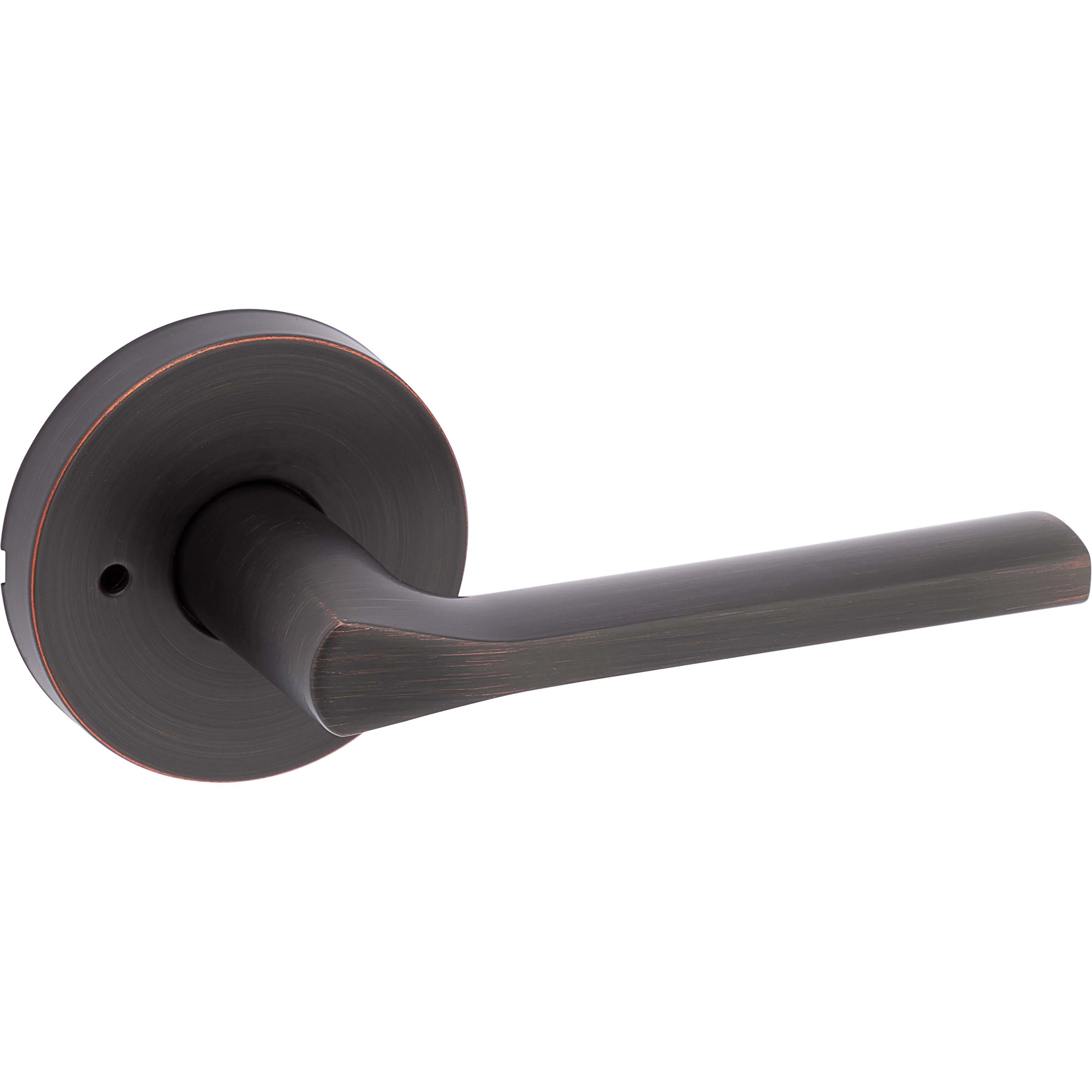 Lisbon Privacy/Bed & Bath Lever - 155 Series with Round Trim - Boxpack