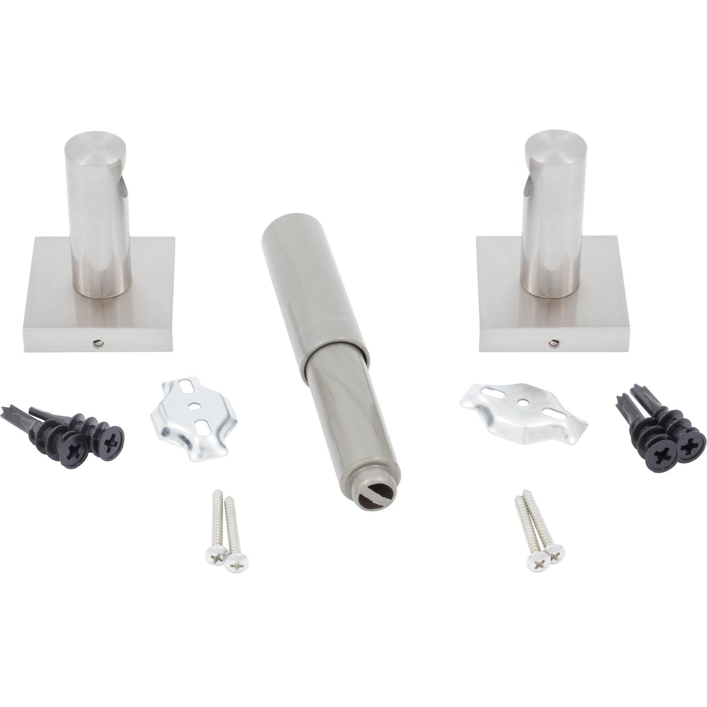 Stone Harbor Hardware Vienna Toilet Paper Holder, Satin Nickel