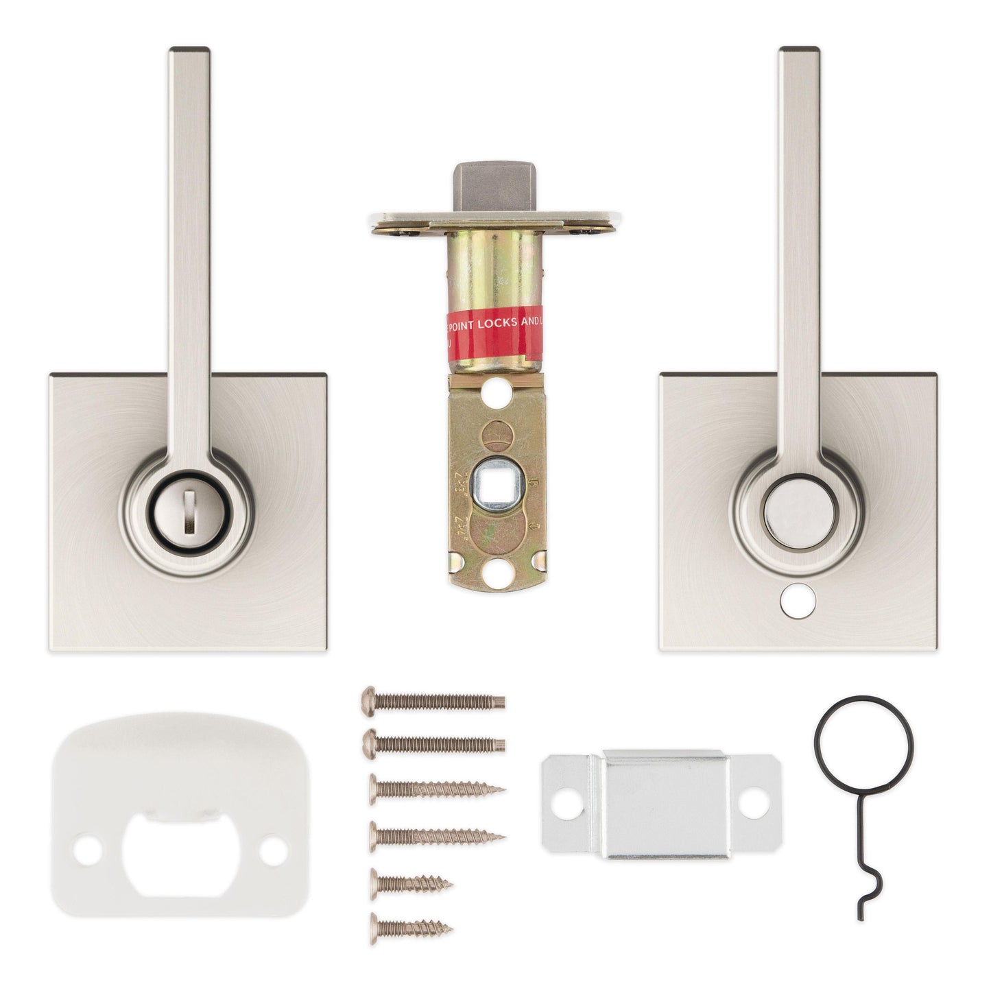 408CSL SQT 15 RCAL UL 3031 Casey Privacy - Satin Nickel