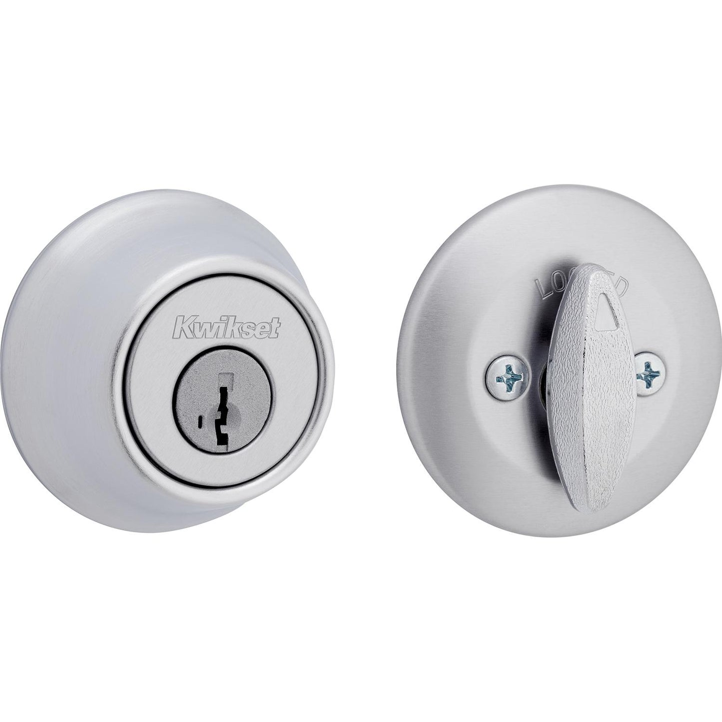 660 26D SMT CP K6 1-Cyl Deadbolt - Satin Chrome