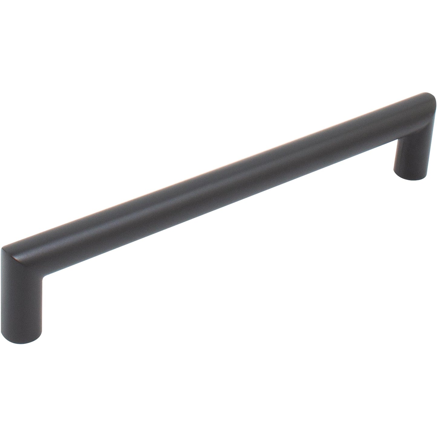 Stone Harbor Hardware Contemporary Round Cabinet Pull, 192 Millimeters, Zinc Base Material, Matte Black