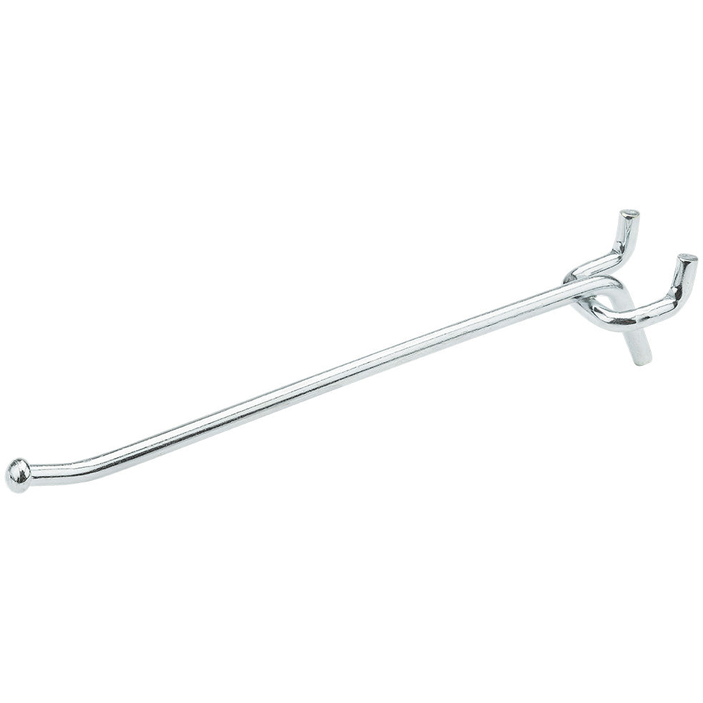 V2360 6" Single Hook 2/pk - Zinc Plated