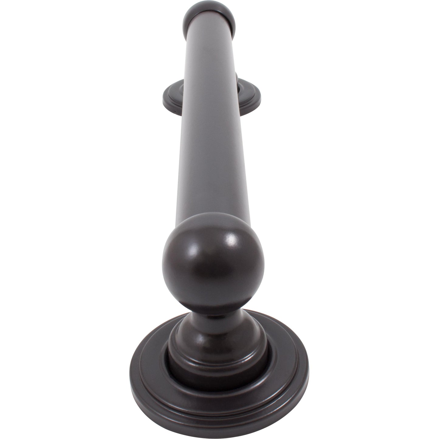 Stone Harbor Hardware Charlotte Decorative Grab Bar, 12 Inches, Dark Bronze