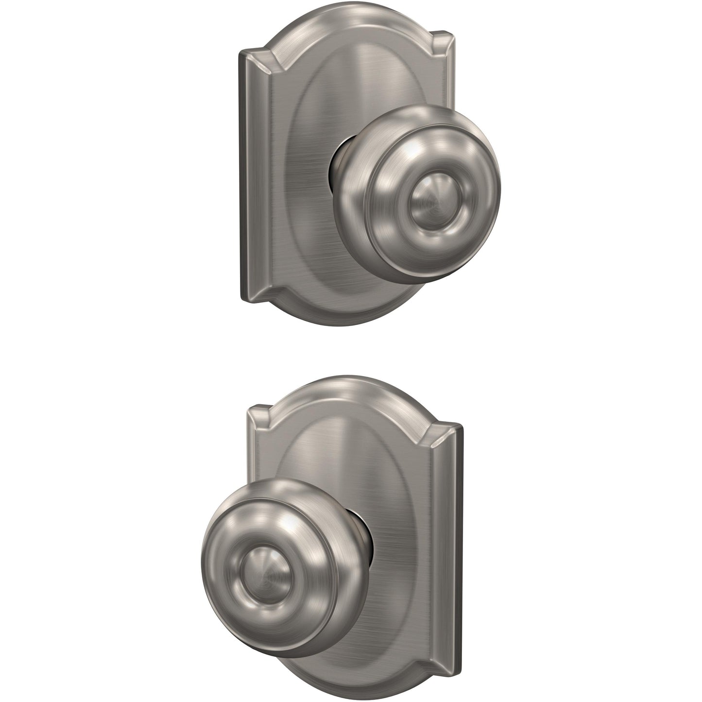FC172GEO619CAM Georgian / Camelot Dummy 2/pk - Satin Nickel