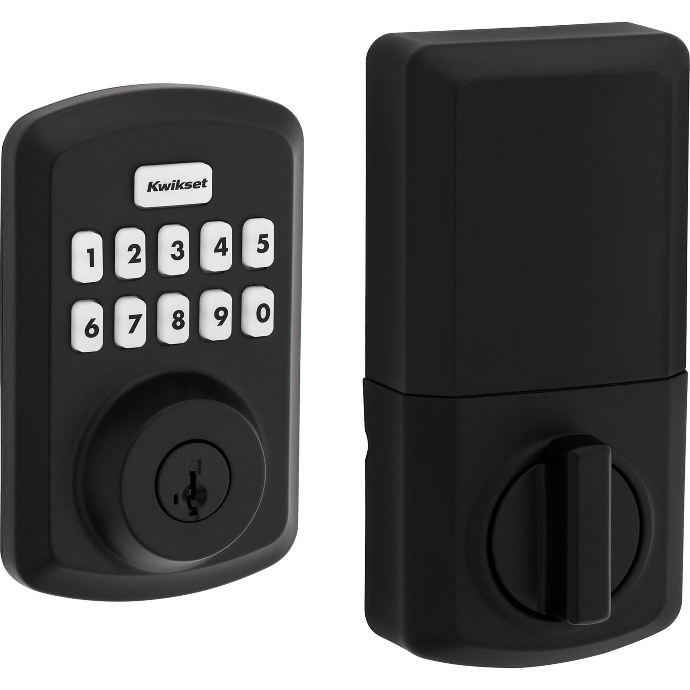 250 TRS 514 SMT RBP 4AL RCS Transitional Powerbolt 250 Keypad Deadbolt - Matte Black