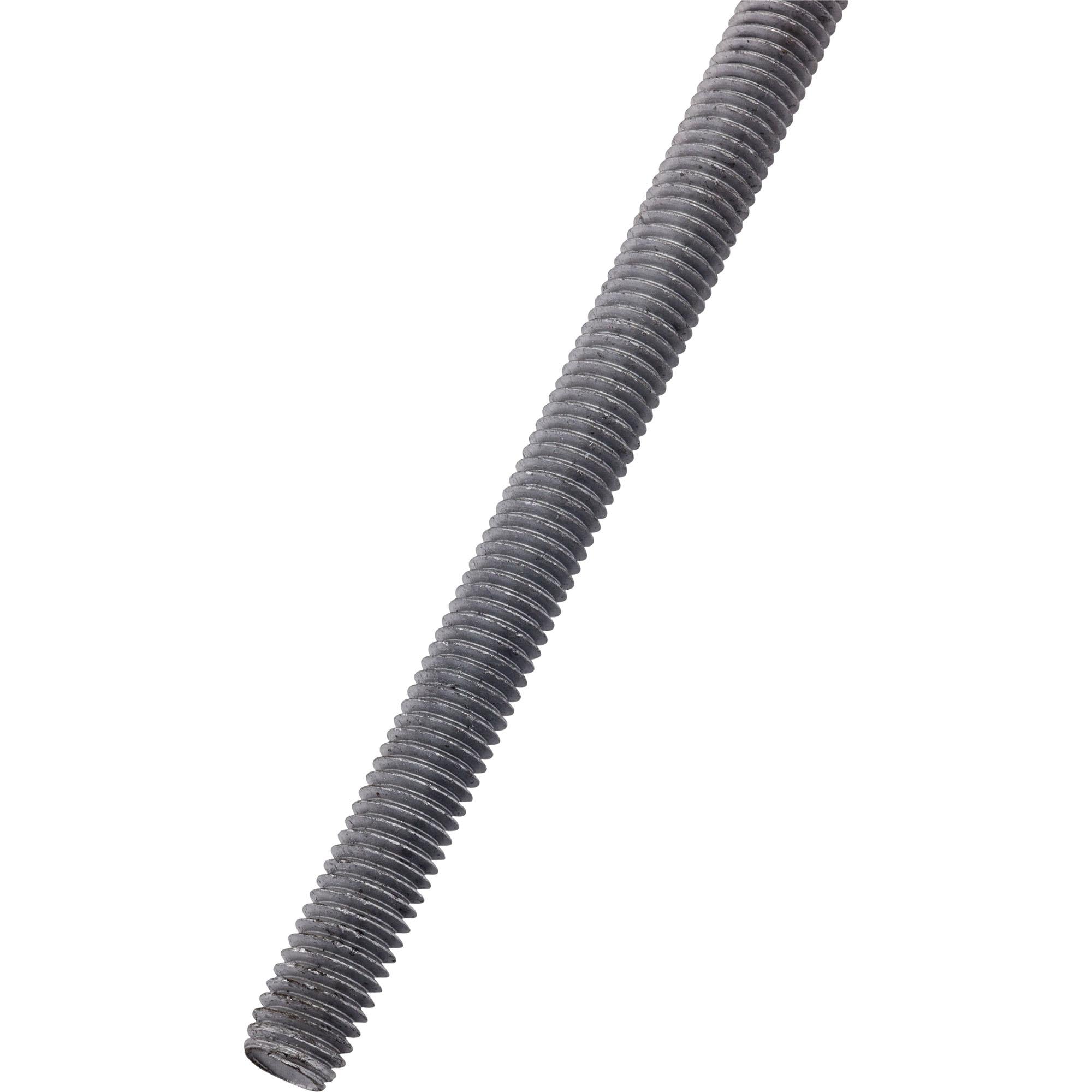 4012BC 1/2" -13 x 36" Threaded Rod Steel Coarse Thread - Galvanized