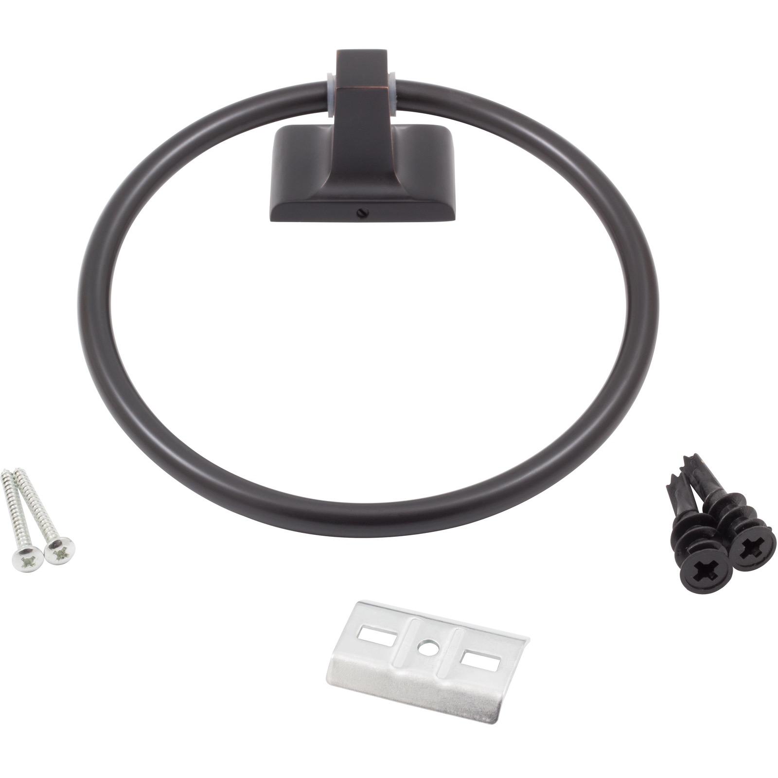 Stone Harbor Hardware Madison Towel Ring, Vintage Bronze