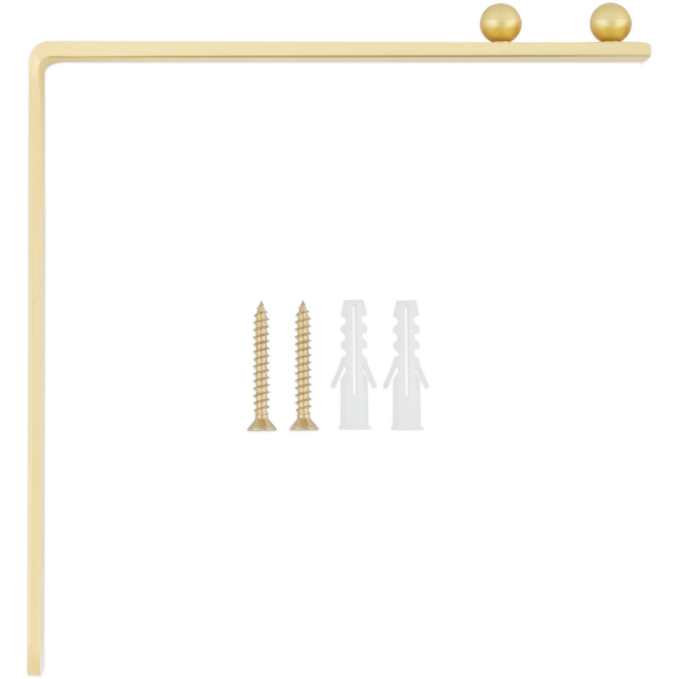 N275-504 - V2644 - 7-in Square Plant Hanger in Brushed Gold