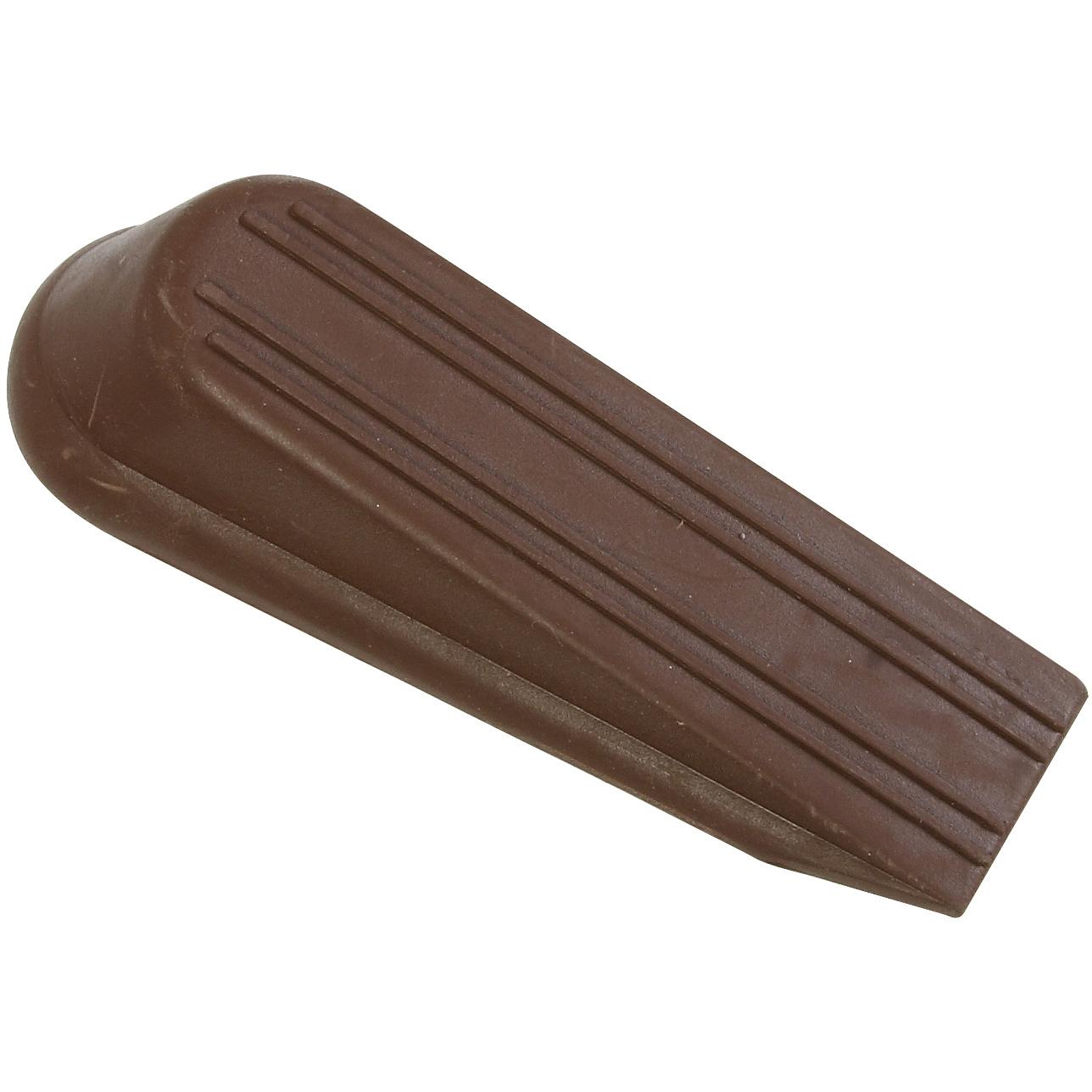 National Hardware - SP334BC 4” Rubber Wedge Door Stop - Brown