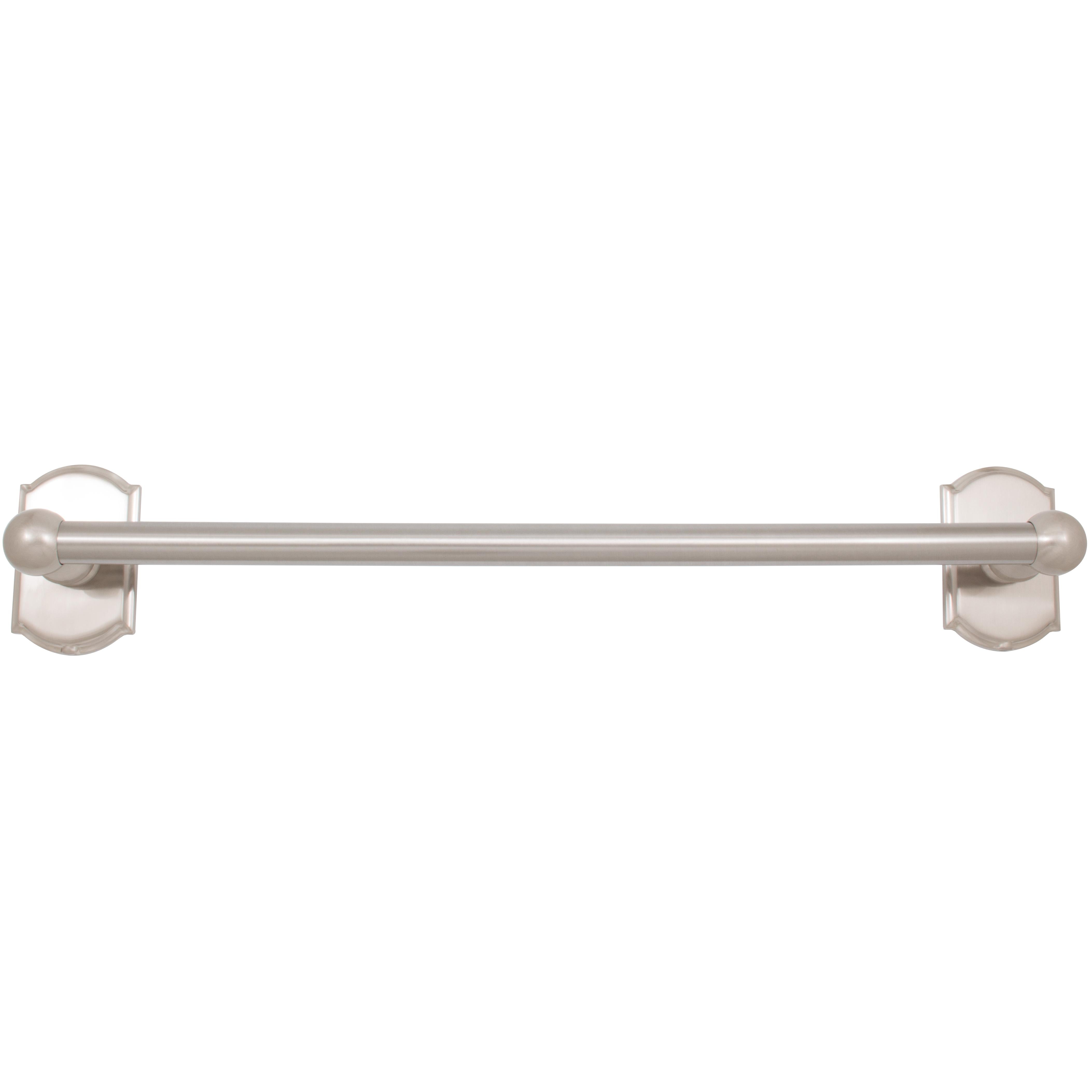 Stone Harbor Hardware Cambridge Towel Bar, 24 Inches, Satin Nickel
