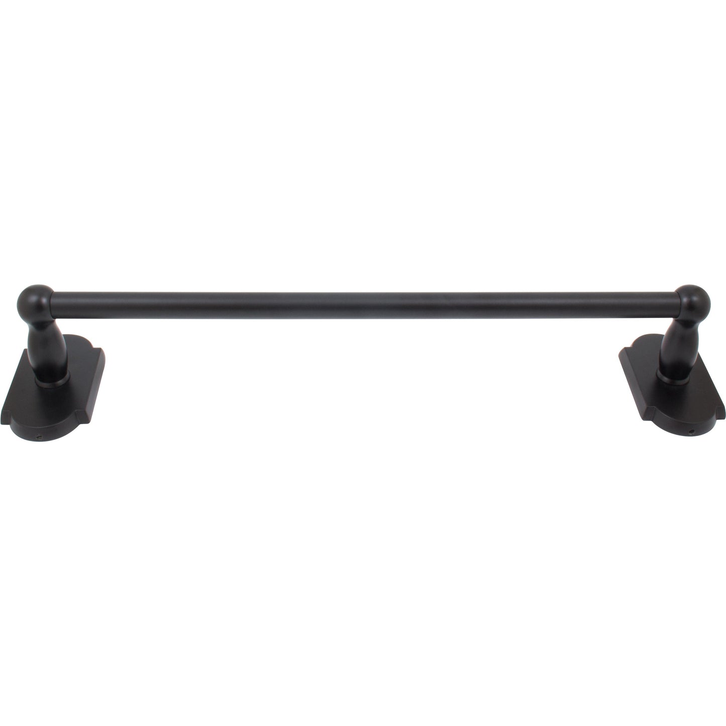 Stone Harbor Hardware Laredo Towel Bar, 24 Inches, Matte Black