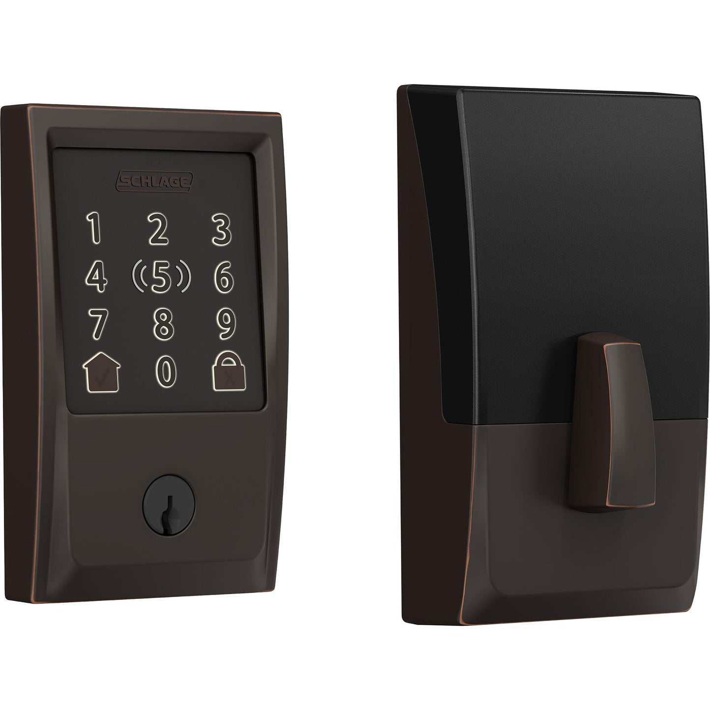 Encode Plus Smart WiFi Deadbolt with Century Trim