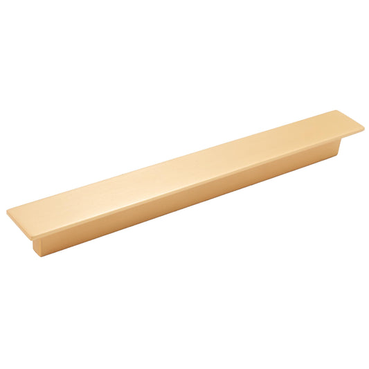 Stone Harbor Hardware Mesa Cabinet Pull, 160 Millimeters, Satin Brass
