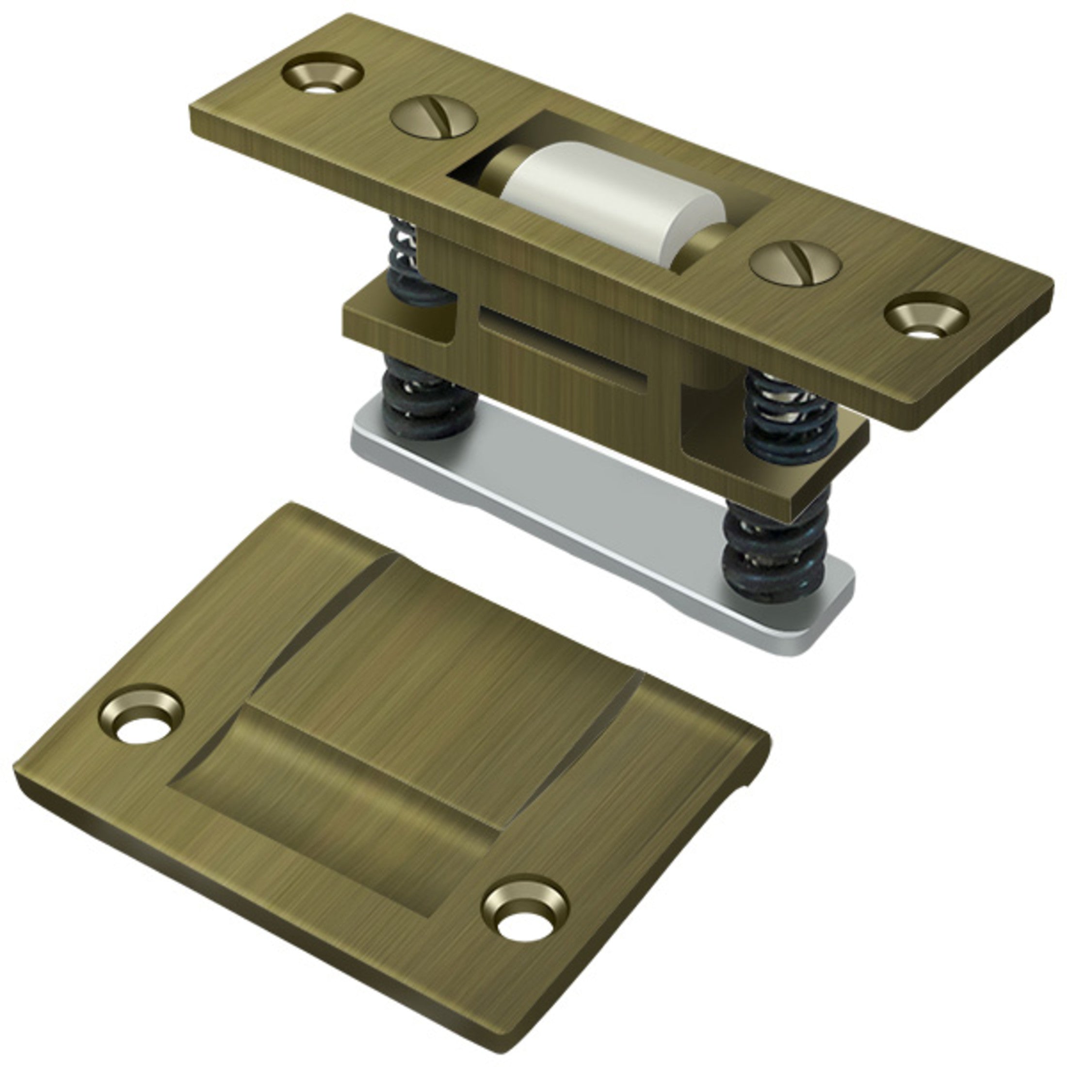 Deltana RCA430U5 HD Adjustable Solid Brass Roller Catch