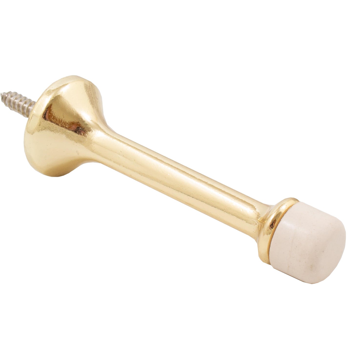 61A3 3-3/16" Door Stop - Polished Brass