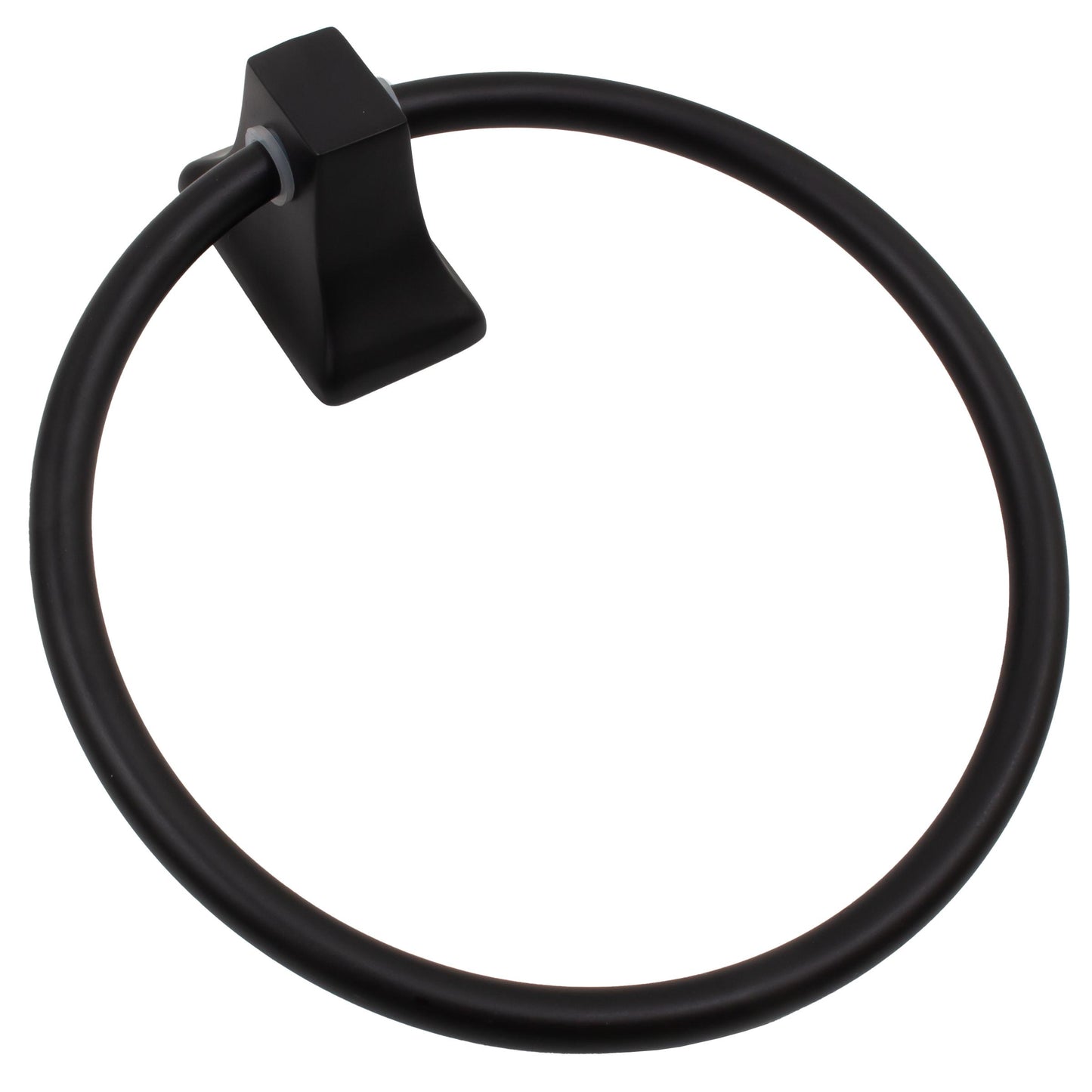 Stone Harbor Hardware Lakewood Towel Ring, Matte Black