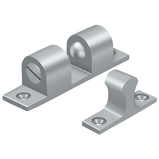 Ball Tension Catch Finish: Brushed Chrome