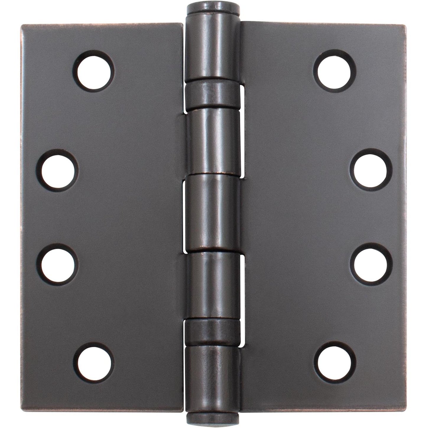 Stone Harbor Hardware Commercial Grade Ball Bearing Hinge, 4-1/2 Inches, Square Corner, .134 Gauge, Oil-Rubbed Bronze