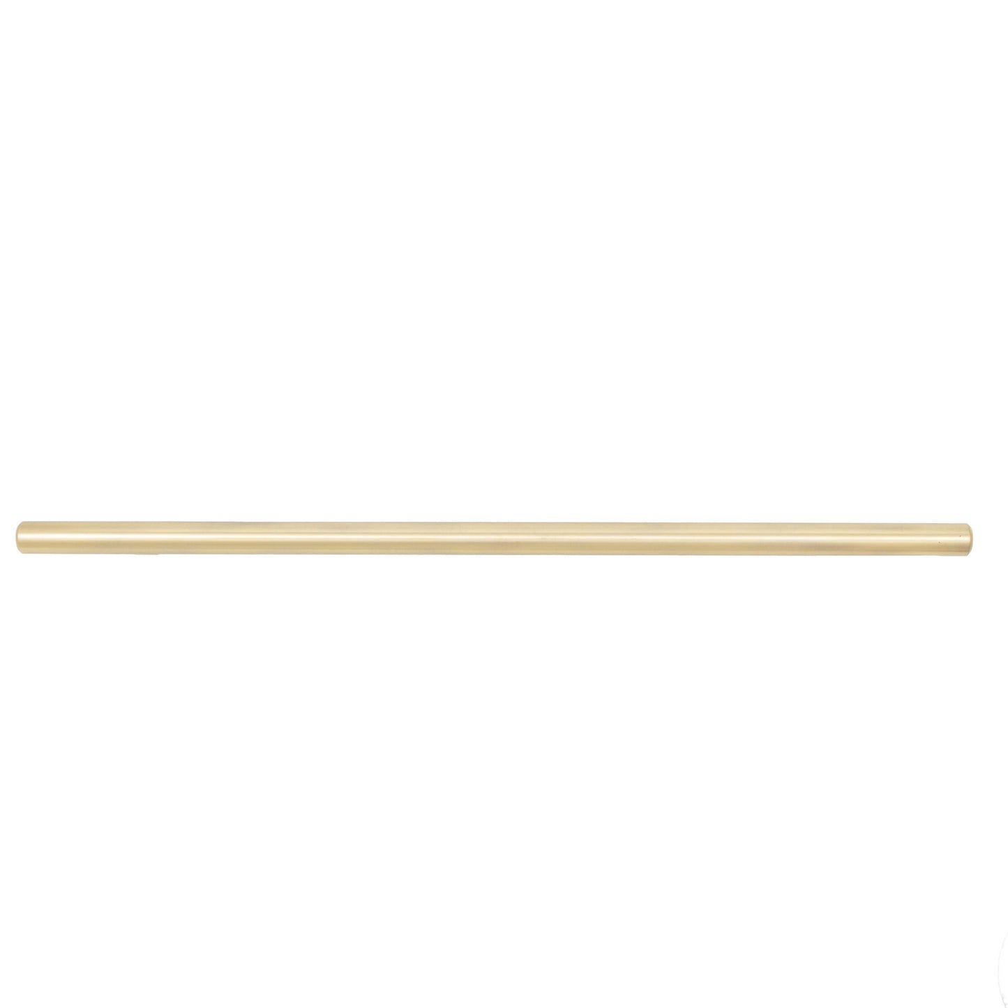 Stone Harbor Hardware Bar Cabinet Pull, 256 Millimeters, 336mm Overall Length, Satin Brass