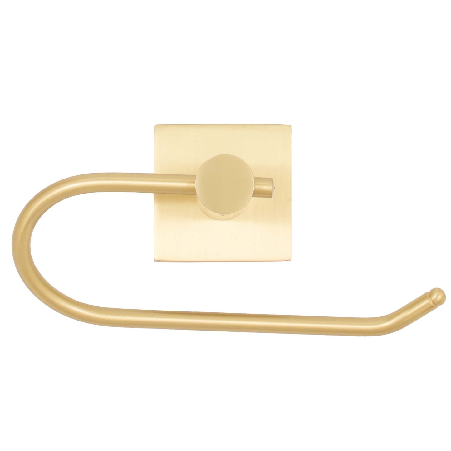 Vienna Euro Paper Holder - Satin Brass