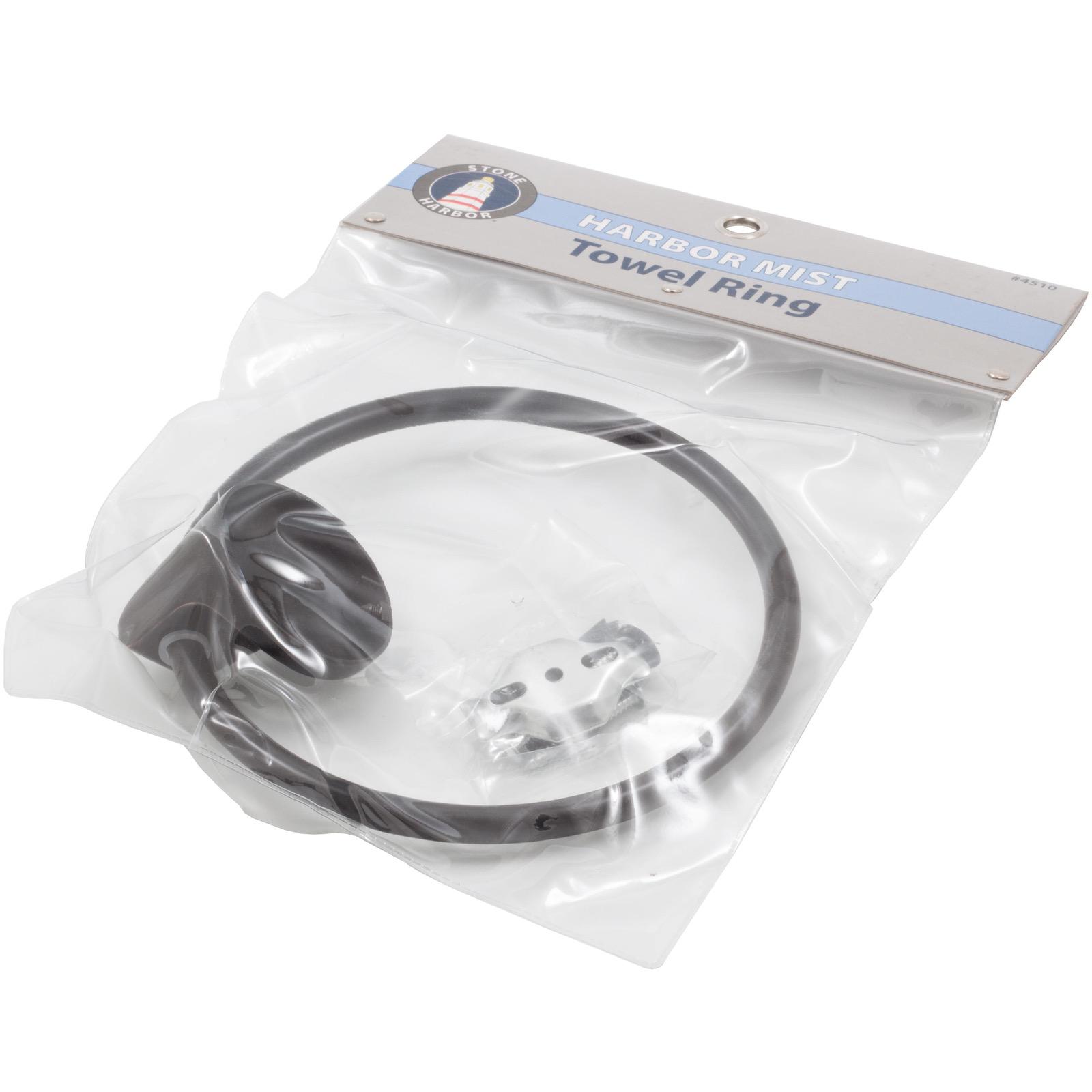 Stone Harbor Hardware Harbor Mist Towel Ring, Vintage Bronze