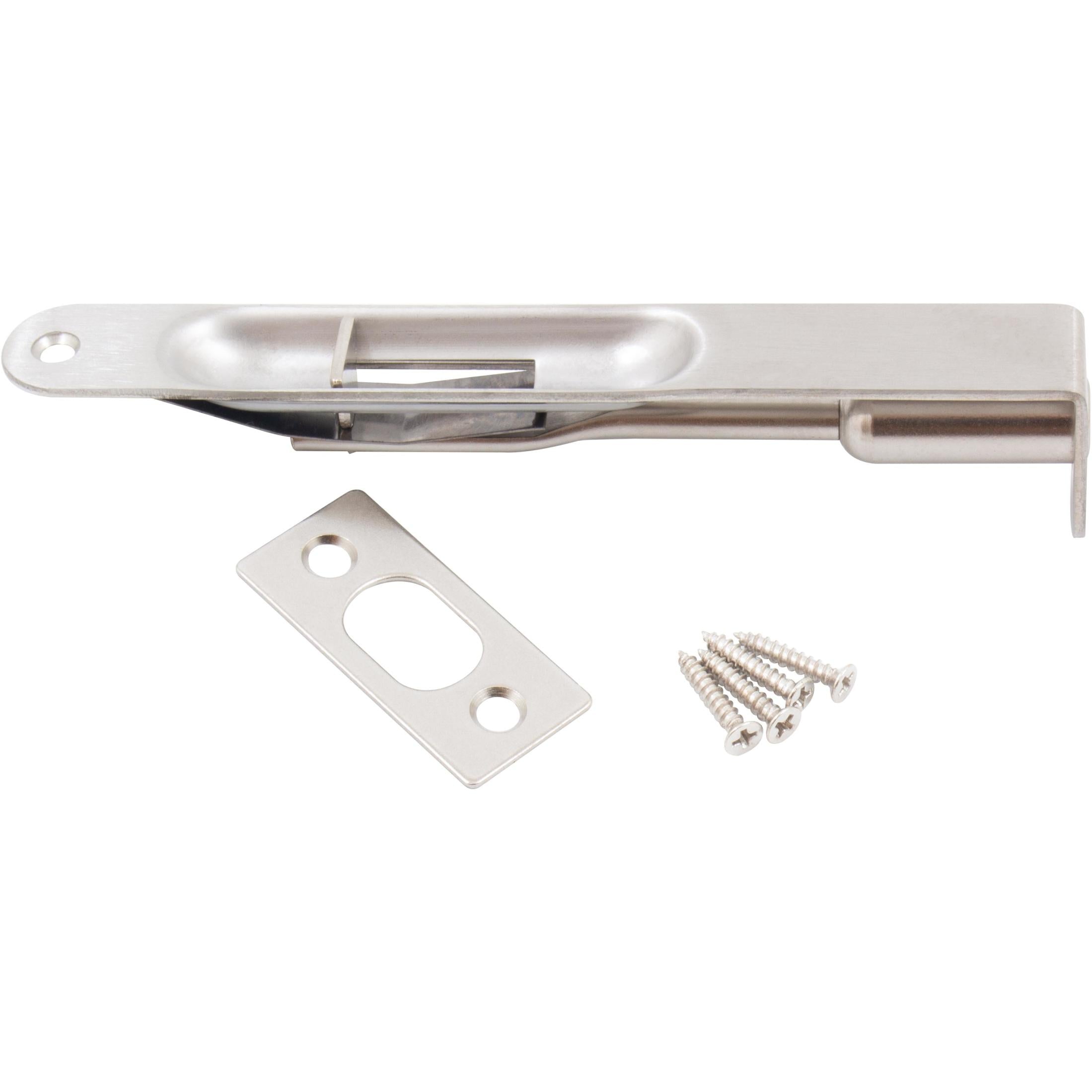 Flush Bolt Round Corner x Round Corner 6 Inches