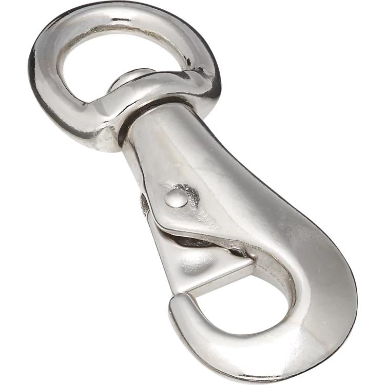 3143BC 5-1/8" x 1-1/8" Bull Snap - Nickel