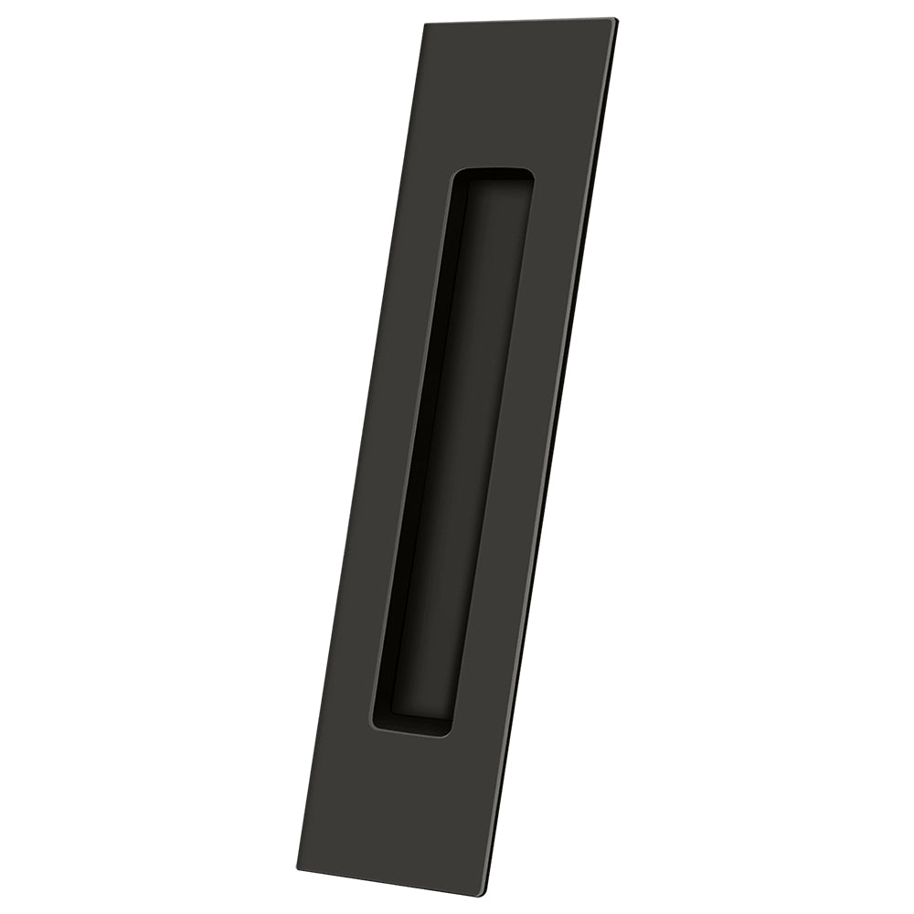 FP10225U10B 10" X 2-1/4" X 3/4" Rectangular Flush Pull - Oil-Rubbed Bronze