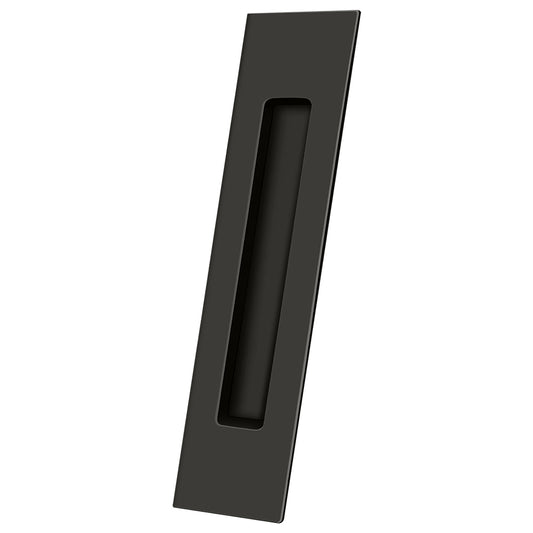FP10225U10B 10" X 2-1/4" X 3/4" Rectangular Flush Pull - Oil-Rubbed Bronze