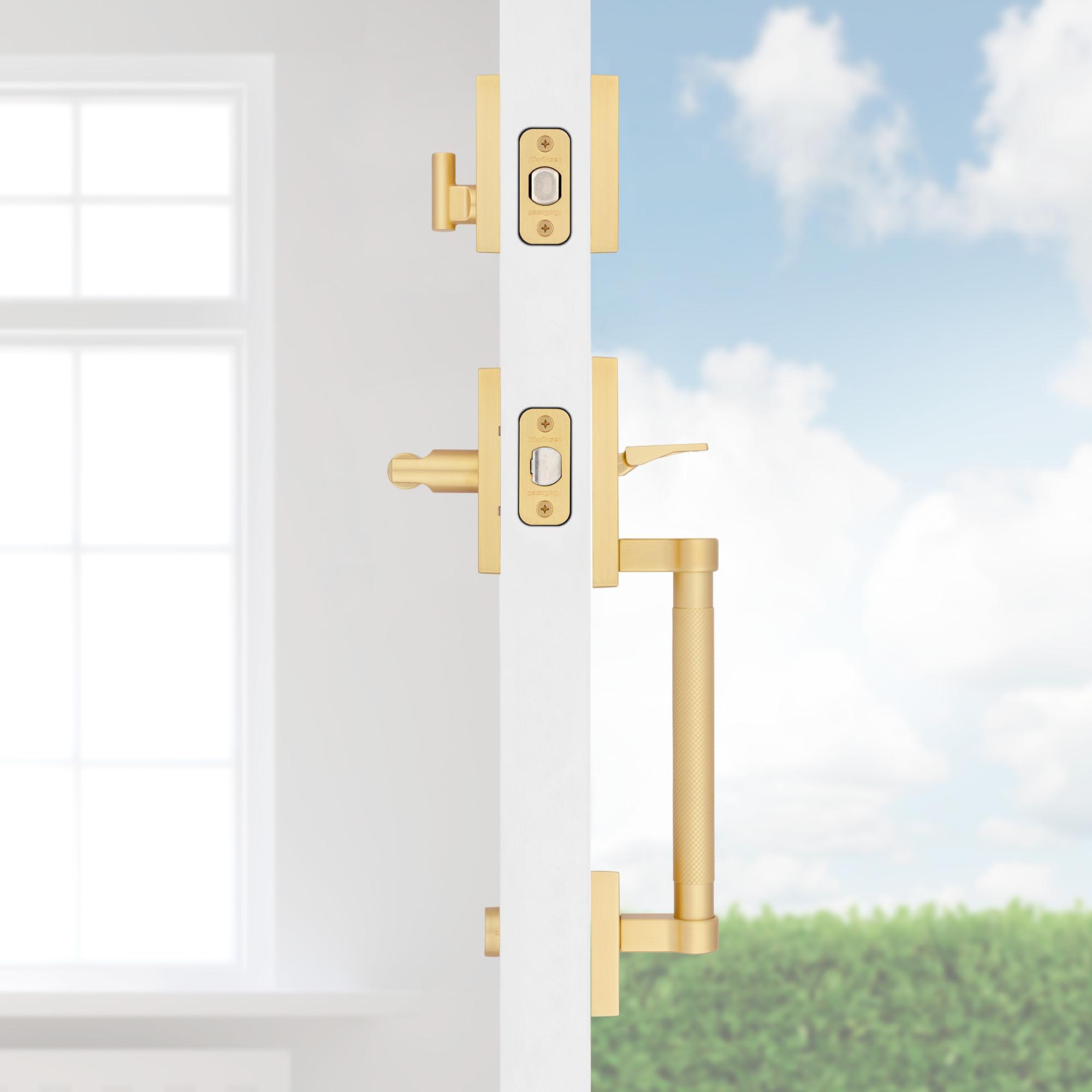 818PVHXPVL RCT 4 SMT CP Prava handleset with Prava - Satin Brass