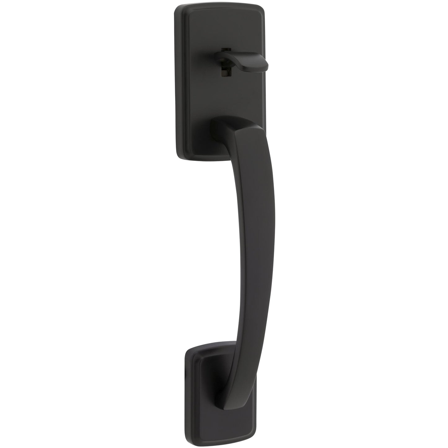 814BFH 514 6AL RCS Brentford Handleset Bottom Only for 966 or 971 Trims - Matte Black
