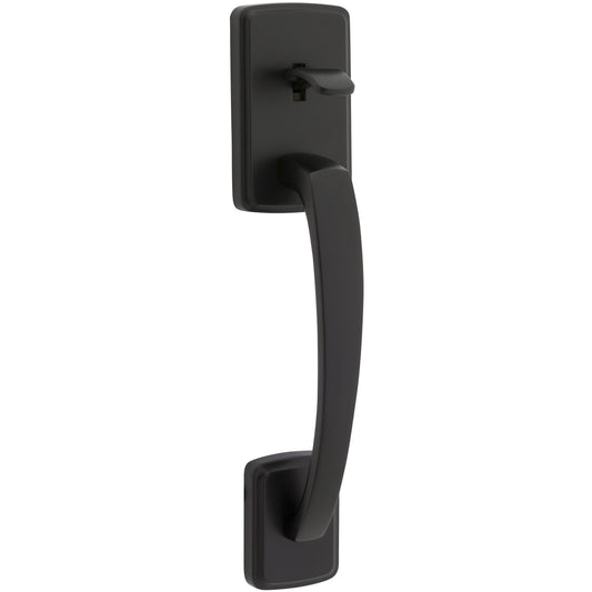 814BFH 514 6AL RCS Brentford Handleset Bottom Only for 966 or 971 Trims - Matte Black