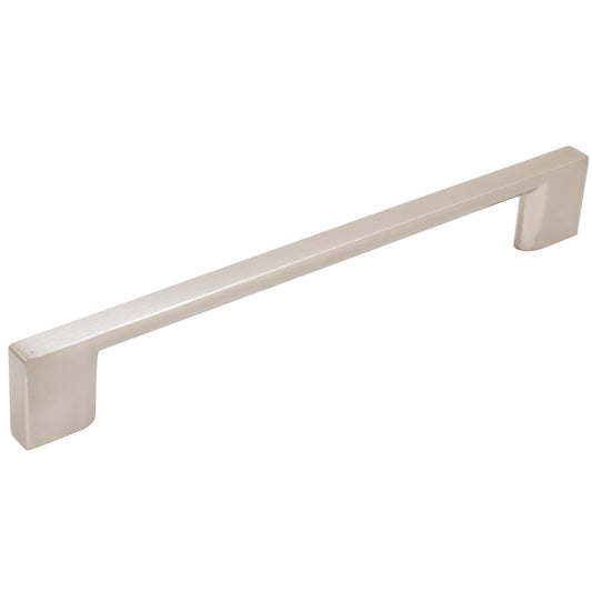 Stone Harbor Hardware Jetstream Cabinet Pull, 160 Millimeters, Satin Nickel