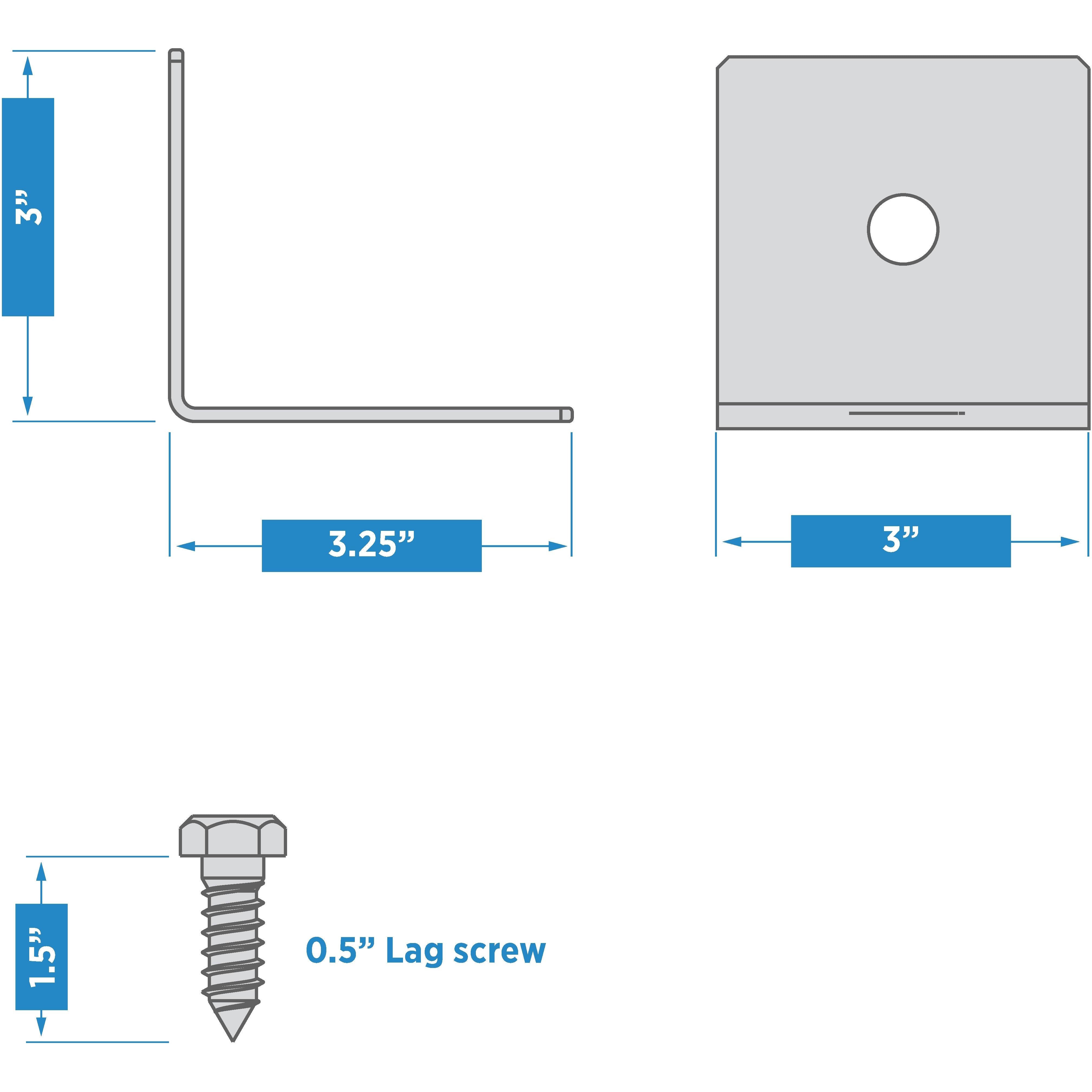 912 Garden Bed Kit - Black